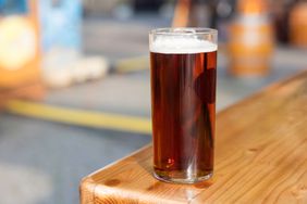 Drinking an "altbier" (old beer in german) in Dusseldorf's old town, Germany.