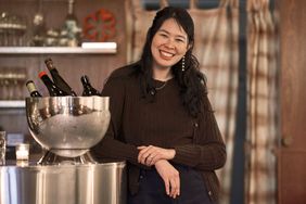 Annie Shi at her wine bar, Lei, in New York City