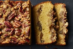 Apple-Bourbon Loaf Cake
