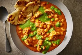 Butter Cauliflower and Chickpeas