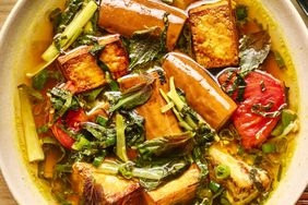 Canh Cà Bung (Vietnamese Eggplant and Tofu Soup)