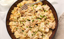 Chicken Au Poivre Pasta