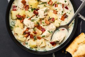 Chunky Snapper and Root Vegetable Chowder