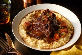 Cola-Braised Short Ribs with Parmigiano Risotto