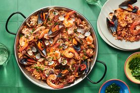 Paella Recipe Seafood-and-Chicken with Chorizo