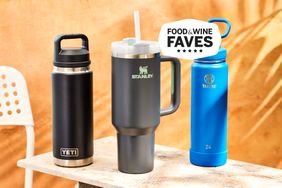 A variety Insulated Water Bottles placed on a table