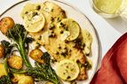 Flounder Piccata