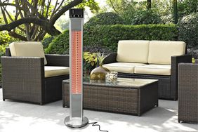  EnerG+ Infrared Electric Outdoor Heater Freestanding with Remote