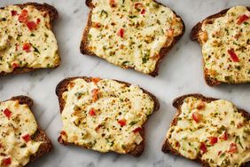 Grilled chile cheese toasts