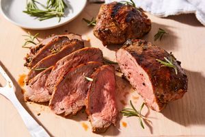 Grilled Leg of Lamb and Rosemary