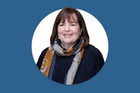 Ina Garten portrait smiling wearing a scarf