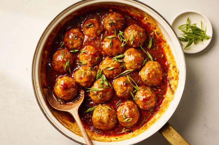 Mapo Meatballs