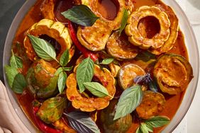 Red Curry with Squash and Thai Eggplant