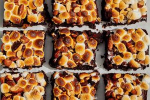 Rocky road brownies